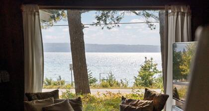 Retreat on Crystal Lake: Private Dock, Golf, Views