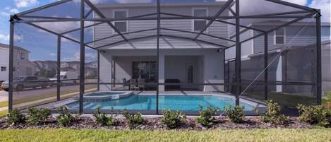 Außenpool, beheizter Pool