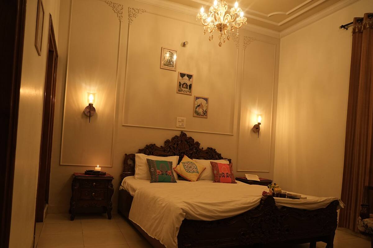 Standard Double Room, Balcony, Garden View | In-room safe, desk, laptop workspace, blackout drapes