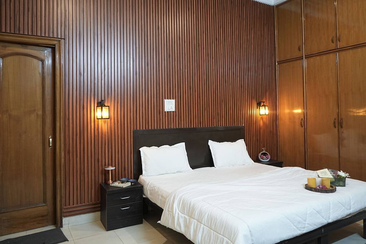 Economy Double Room, Balcony, Garden View | In-room safe, desk, laptop workspace, blackout drapes
