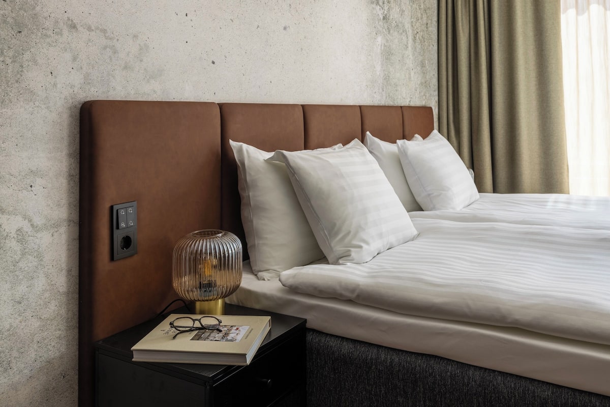 Double Room, 1 Queen Bed, Kitchen