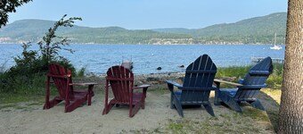 Home away from home with private beach!