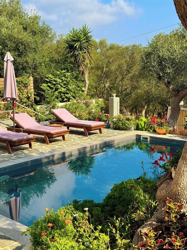 Pool - Σουίτ χομ βιλα
Your Paxos Paradise – Pool, Garden, Beaches Just Steps Away (Gaios)