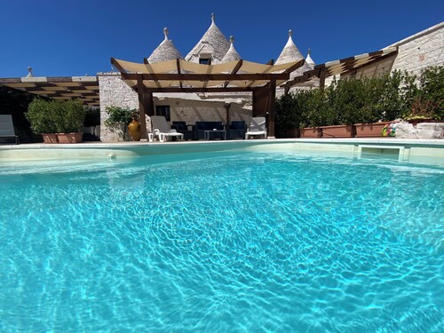 4 Family friendly Trulli with private Pool and Kids playground Martina Franca