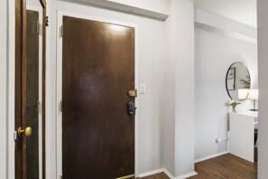 Interior entrance