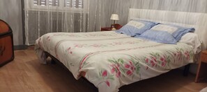 3 habitaciones y ropa de cama 