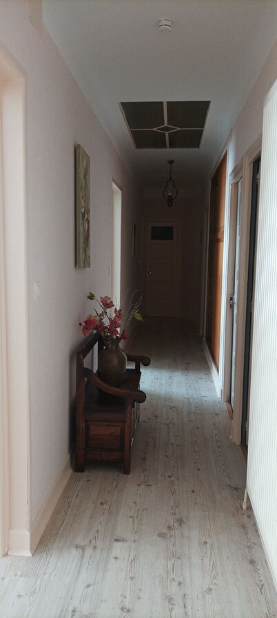 Apartment located in a small tourist village shops essential