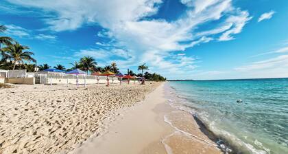 NEW Fresh Lagoon Blue Beachfront Studio at Coral Beach Hotel, Grand Bahama
