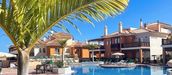 Home away from home in a Norwegian style apartment complex with heated pool