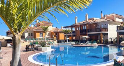 Home away from home in a Norwegian style apartment complex with heated pool