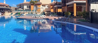 Home away from home in a Norwegian style apartment complex with heated pool