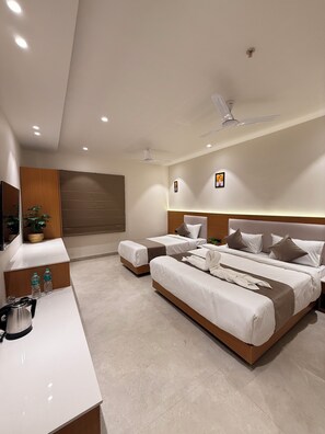 Luxe driepersoonskamer | Geluiddichte muren, gratis wifi