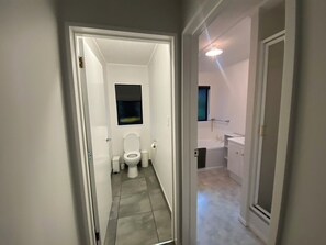 Towels, soap, toilet paper