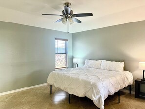 3 bedrooms, iron/ironing board, free WiFi, bed sheets