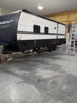 Property grounds - 2024 keystone hideout travel trailer (Beckley)
