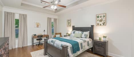 4 habitaciones, escritorio, tabla de planchar con plancha y wifi gratis