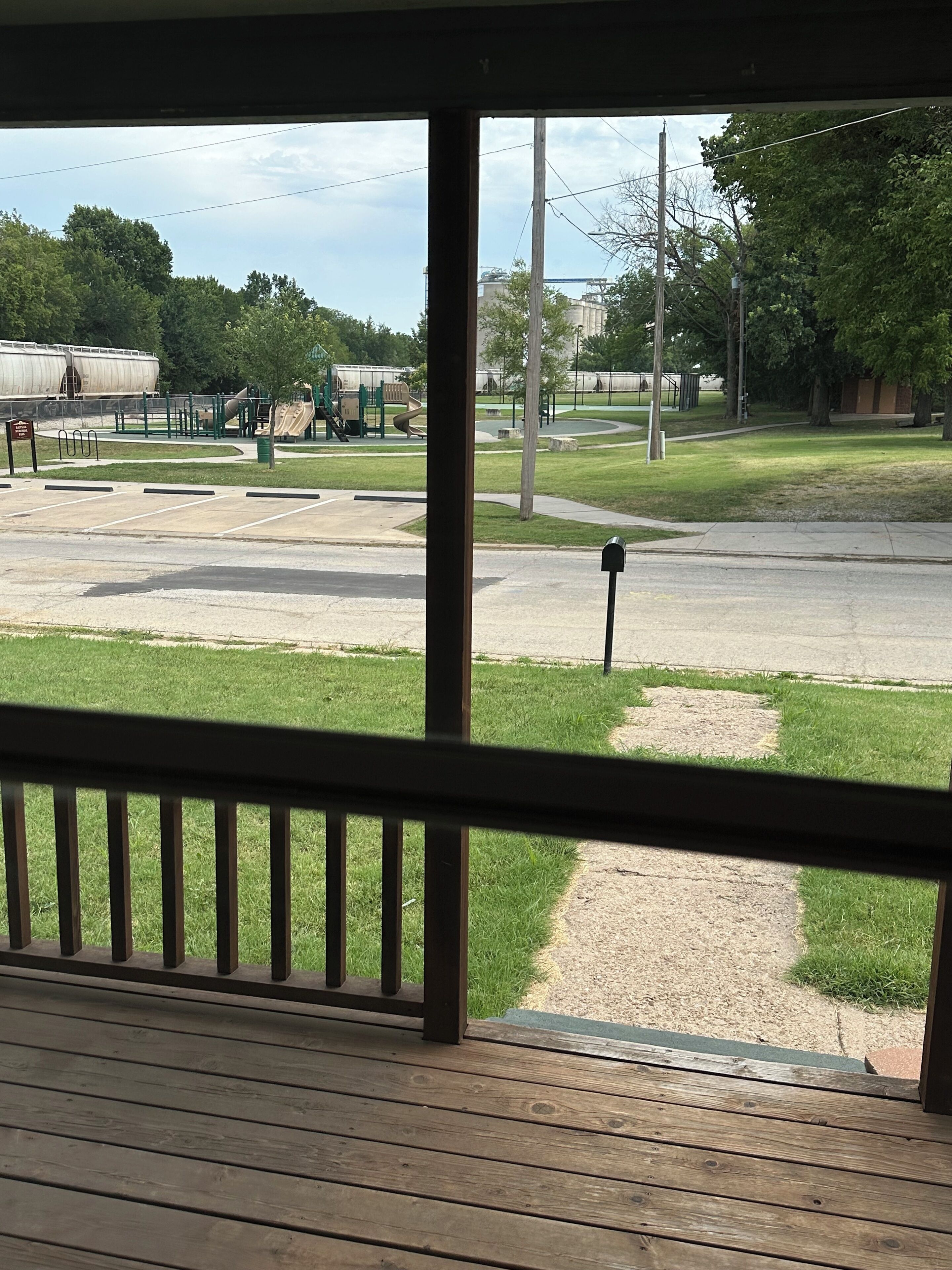 Enceinte de l’hébergement