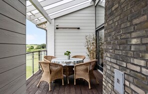 Outdoor dining - Stunning home in Gråsten with sauna (Gråsten)
