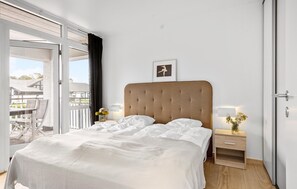 2 室のベッドルーム、旅行用ベビーベッド、WiFi (無料)