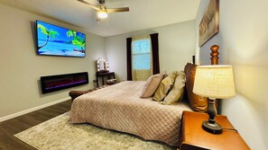 3 bedrooms, iron/ironing board, free WiFi, bed sheets
