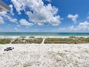 On the beach