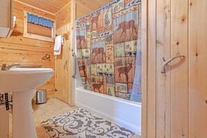Shower, towels