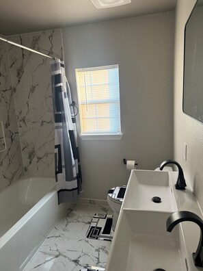 Towels, toilet paper