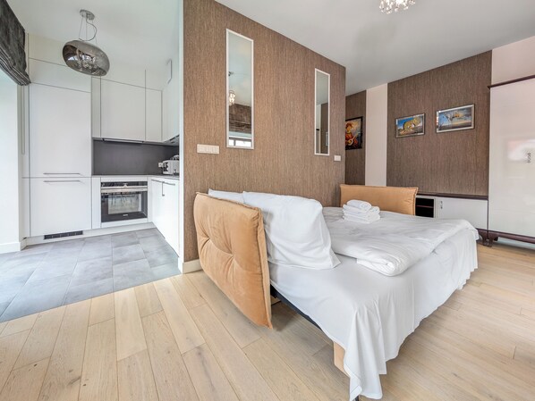 Strykejern/-brett, wi-fi og sengetøy