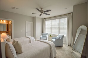 3 bedrooms, iron/ironing board, free WiFi, bed sheets