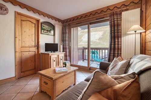 Apartment Ecrin 214 - Tignes Val Claret - Balcony with mountain view