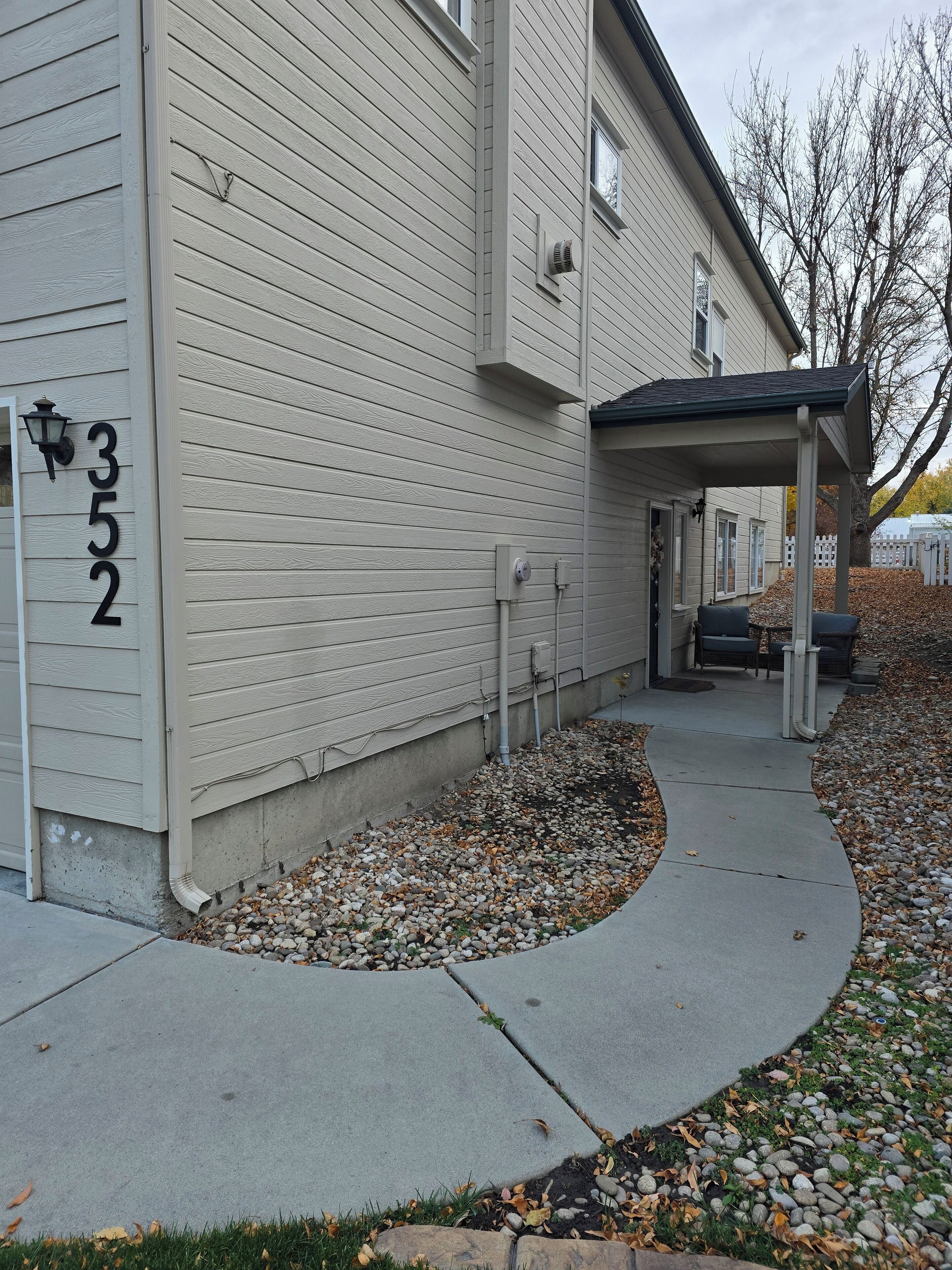 Enceinte de l’hébergement