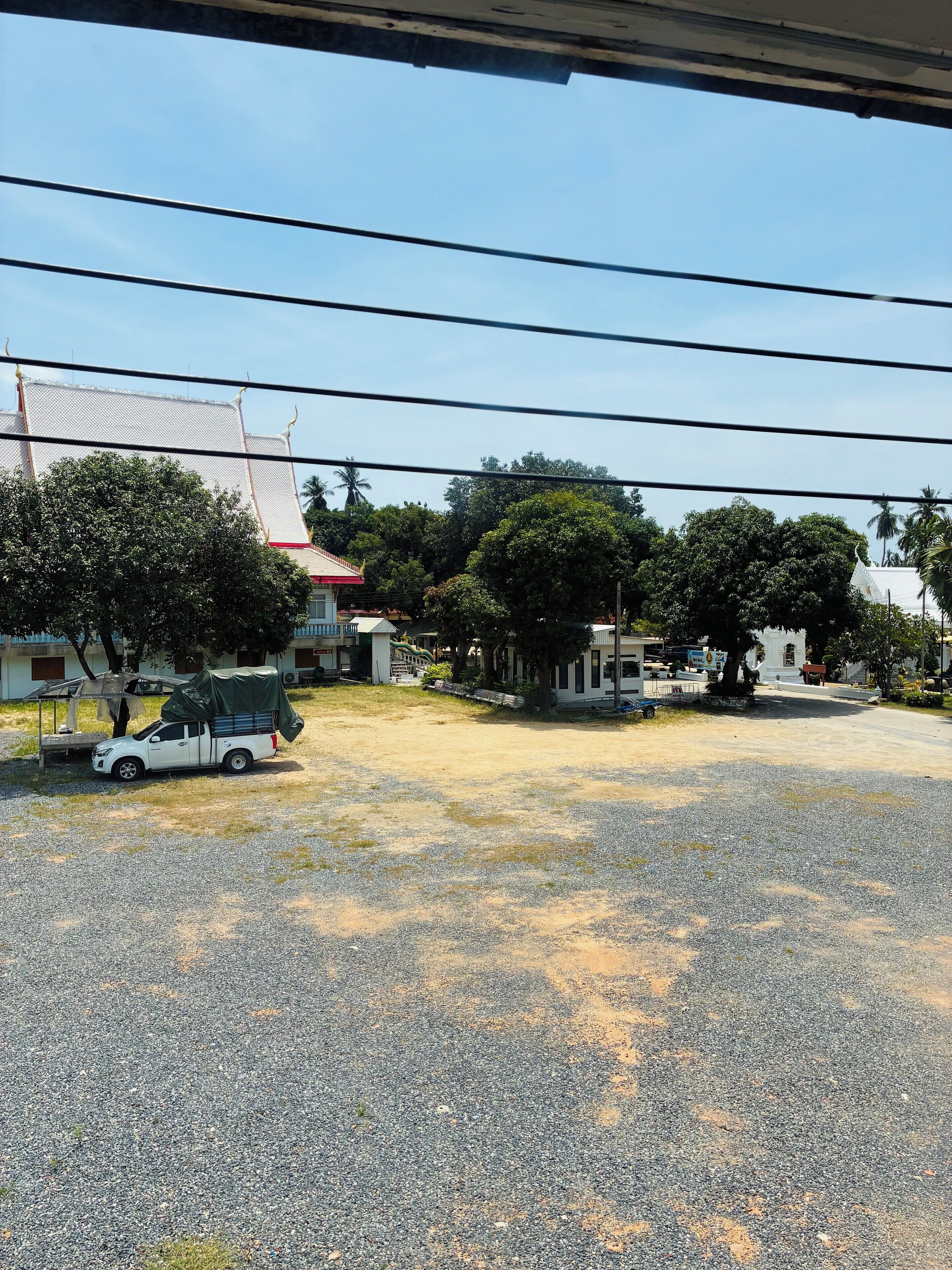 Vista desde la propiedad