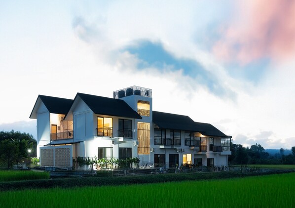 Framhlið gististaðar