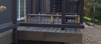 3 Story Container Home on 10 acres in Eureka Springs