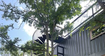 3 Story Container Home on 10 acres in Eureka Springs