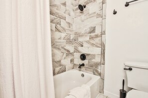Towels, soap, toilet paper