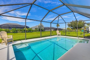 Piscine chauffée