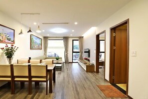 Appartement, 1 chambre | Wi-Fi gratuit, draps fournis