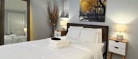 1 bedroom, WiFi, bed sheets