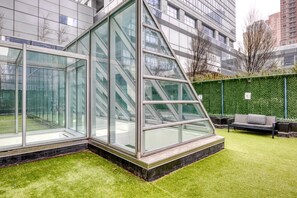 Enceinte de l’hébergement