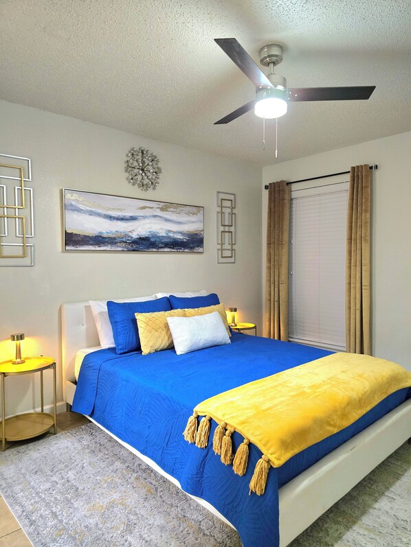 2 bedrooms, iron/ironing board, Internet, bed sheets