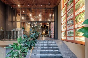 Fachada de la propiedad