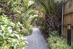 Overnattingsstedets uteområder