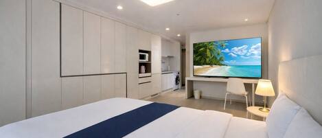 Edredons de pluma, espaço de trabalho para notebook, Wi-Fi de cortesia