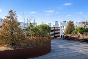 Terrasse sur le toit