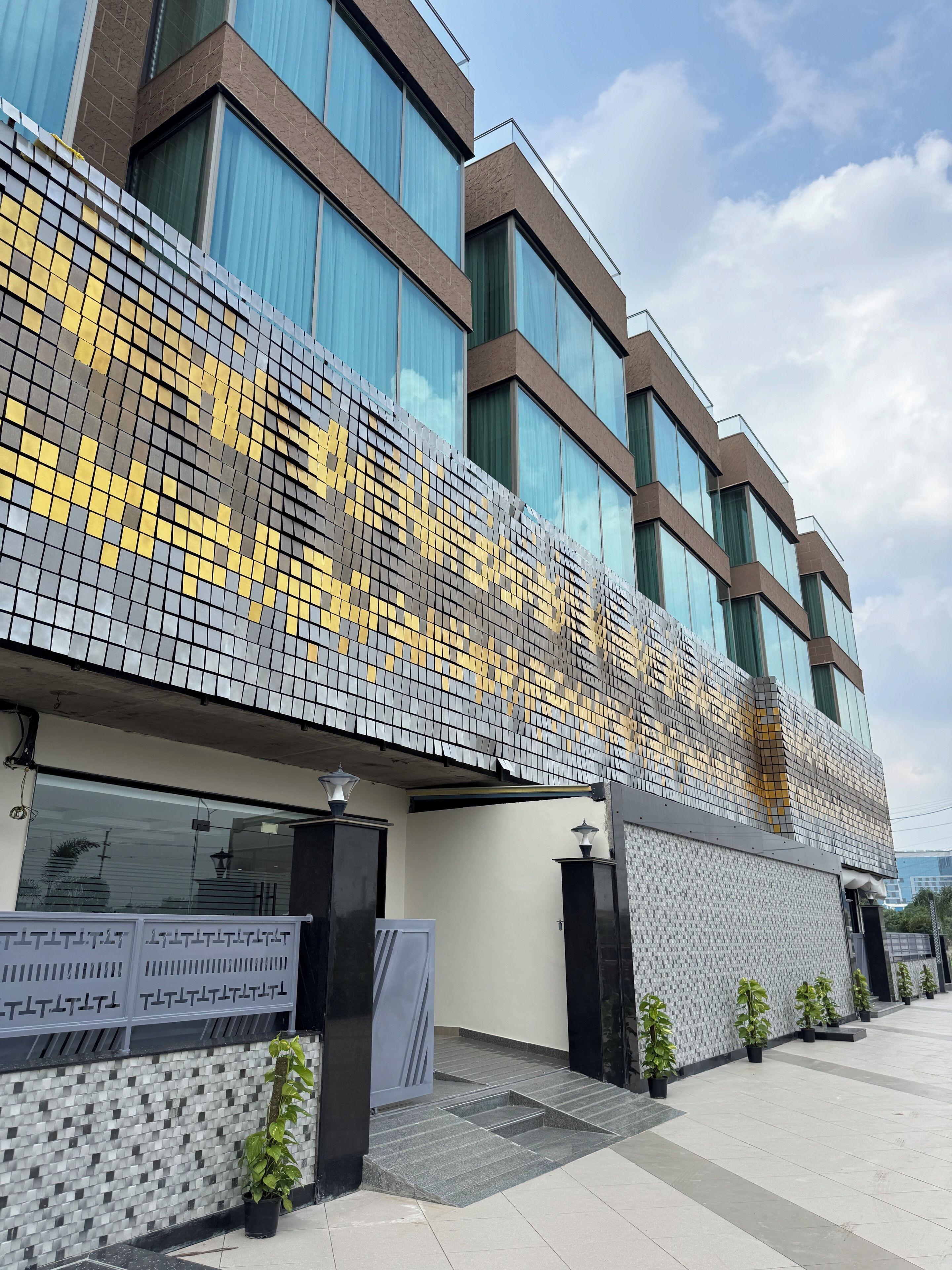 Entrada de la propiedad