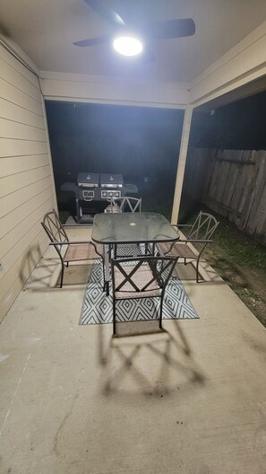 Outdoor dining