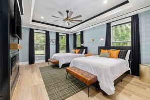 6 bedrooms, iron/ironing board, free WiFi, bed sheets