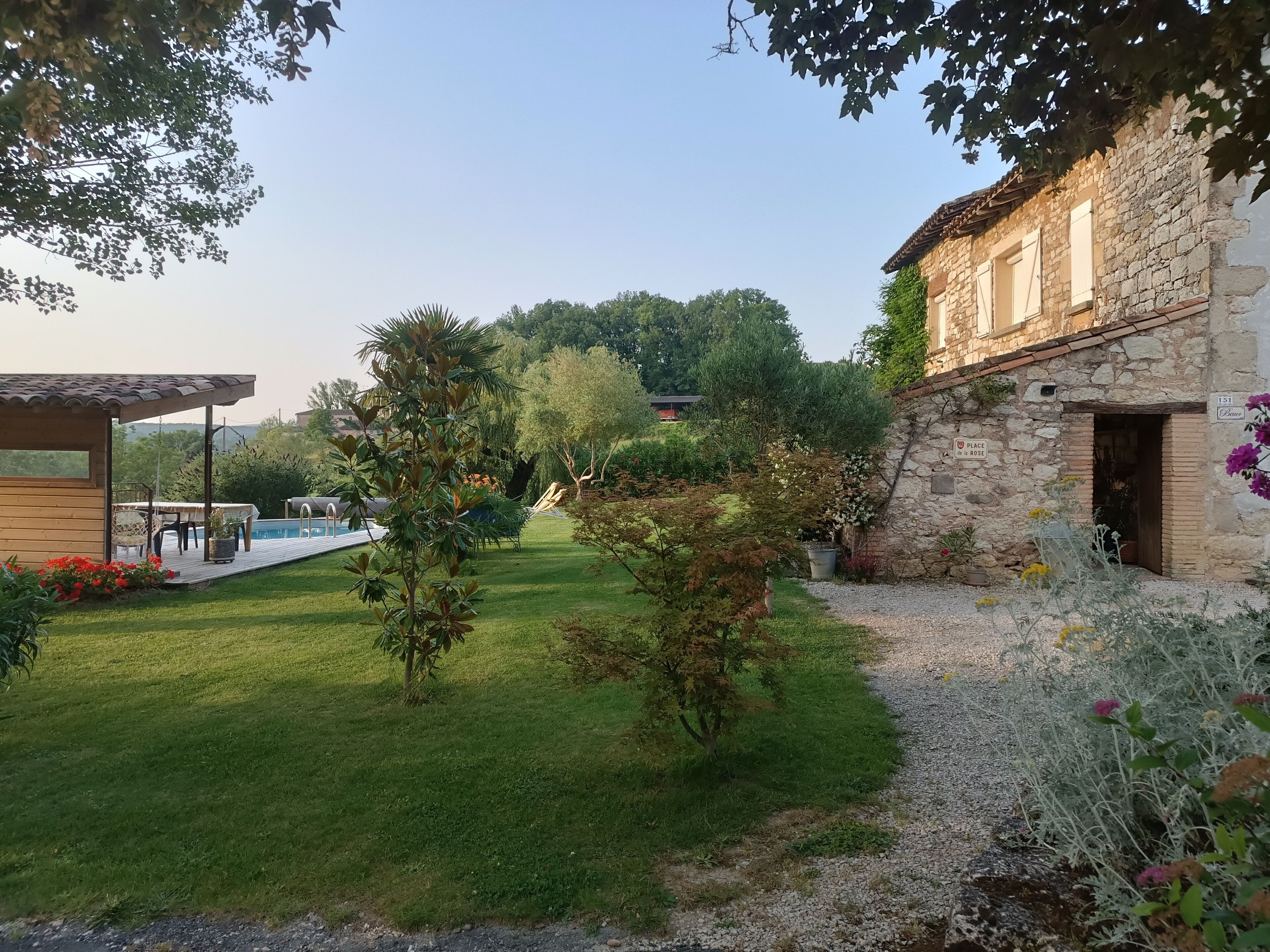 Enceinte de l’hébergement