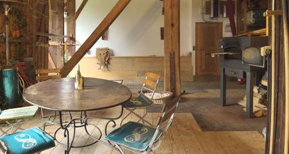 Ferienwohnung mit Terrasse und Bergblick